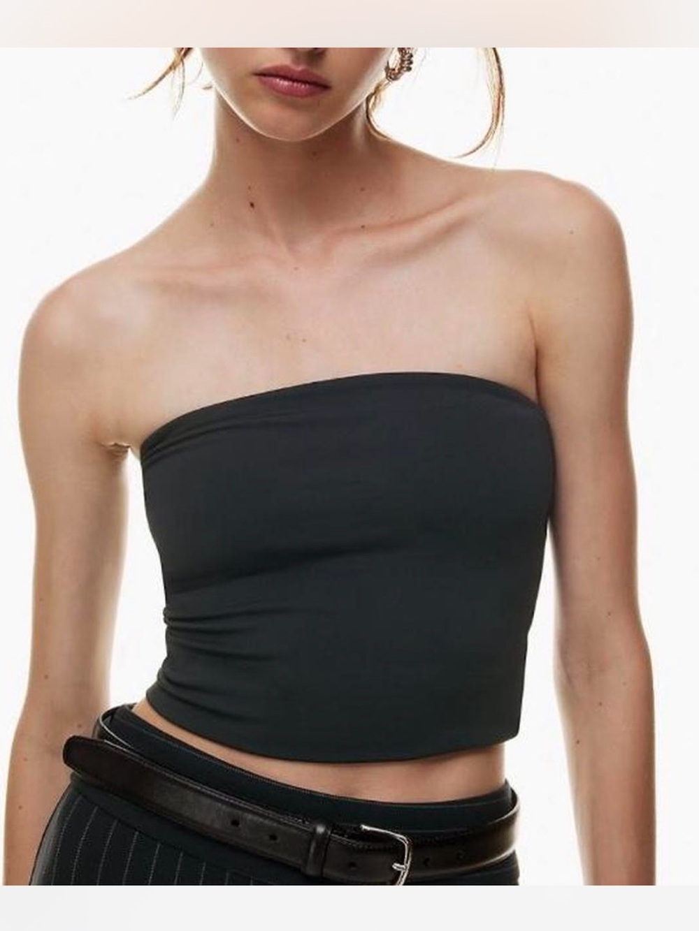 Aritzia Babaton Black Strapless Tube Top